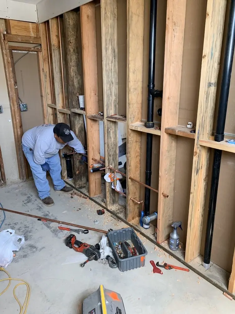 Commercial rough-in plumbing for Water Heater Replacement in Paramus